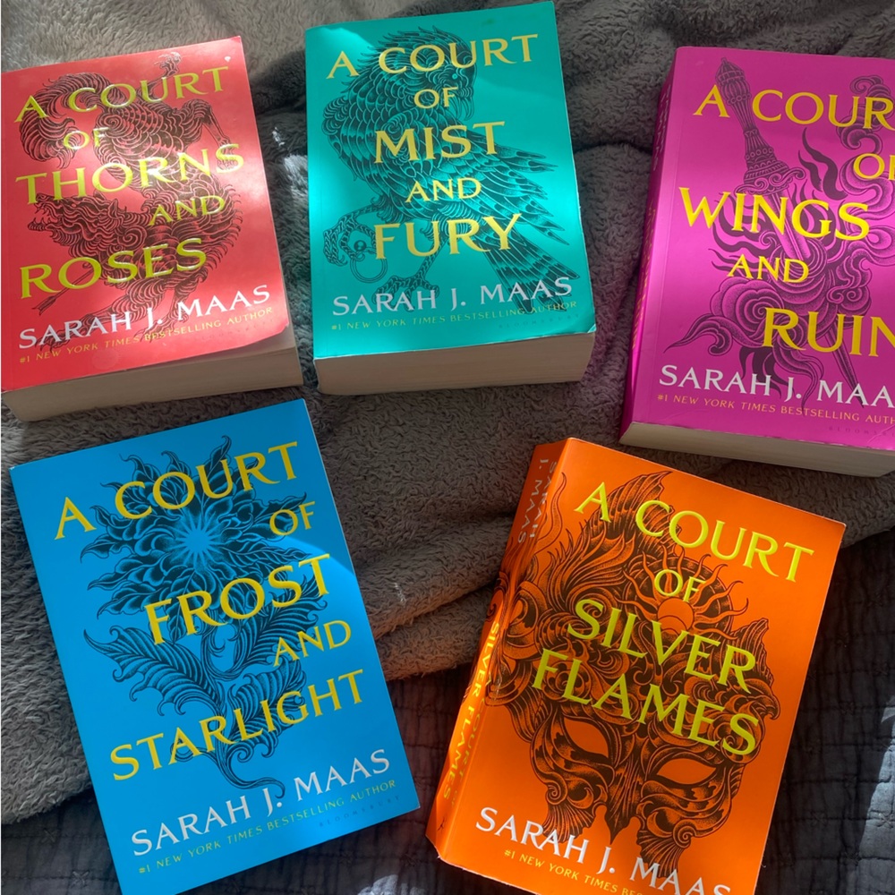 A Court of Thorns and Roses- Series by Sarah J. Maas FULL SET